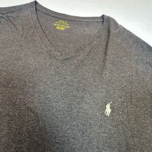 Polo Ralph Lauren Short Sleeve T-Shirt Brown With Tan Pony Big & Tall 2XLT EUC